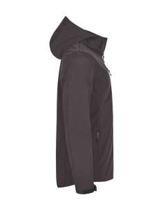 Veste softshell à personnaliser à capuche homme RPET 280g "CLASSIC" | SIP19