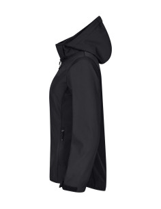 Veste softshell femme à capuche à personnaliser RPET 280g "CLASSIC" | SIP19