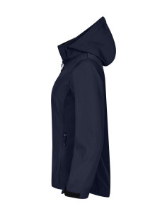 Veste softshell femme à capuche à personnaliser RPET 280g "CLASSIC" | SIP19