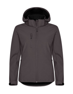 Veste softshell femme à capuche à personnaliser RPET 280g "CLASSIC" | SIP19