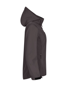 Veste softshell femme à capuche à personnaliser RPET 280g "CLASSIC" | SIP19