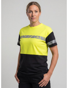 T-shirt personnalisé femme coton bio & RPET 180g "CARVEY" | SIP19