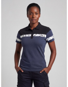 Polo personnalisé femme coton bio & RPET 200g "NETERA" | SIP19