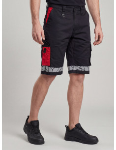 Short de travail homme personnalisé en RPET 245g "MARPEL" | SIP19