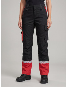 Pantalon de travail femme personnalisable rPET 245g "CARESO" | SIP19