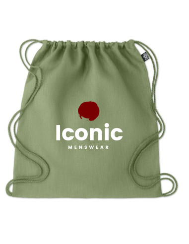 SAC CORDELETTES PERSONNALISÉ EN CHANVRE "NAIMA BAG"
