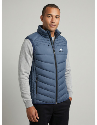 BODYWARMER SANS MANCHES HOMME PERSONNALISABLE EN RPET "IDAHO"