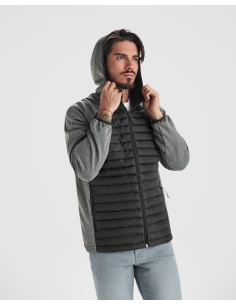 Veste softshell homme à personnaliser bi-matère 290g "MINSK" | SIP19