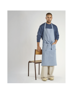 Tablier personnalisé en coton recyclé 220g "TOMMY" | SIP19