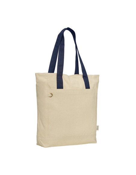 Sac shopping personnalisé coton recyclé 320g "BALTIMORE" | SIP19