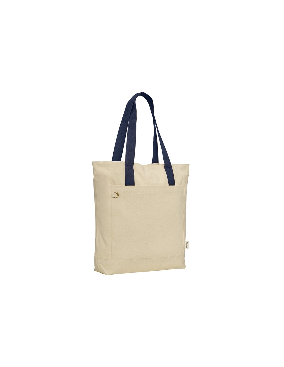 Sac shopping personnalisé coton recyclé 320g "BALTIMORE" | SIP19
