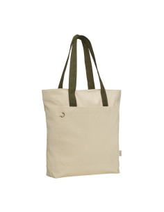 Sac shopping personnalisé coton recyclé 320g "BALTIMORE" | SIP19