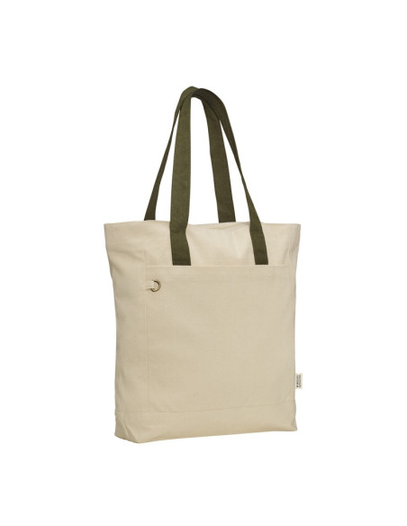 Sac shopping personnalisé coton recyclé 320g "BALTIMORE" | SIP19