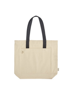 Sac shopping personnalisé coton recyclé 320g "BALTIMORE" | SIP19