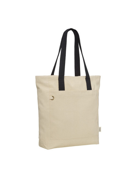 Sac shopping personnalisé coton recyclé 320g "BALTIMORE" | SIP19