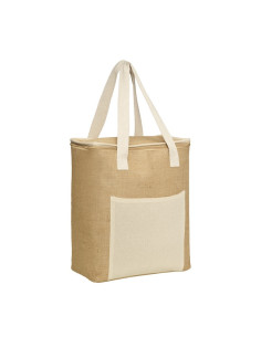 Sac isotherme personnalisé en jute "ONTARIO" | SIP19