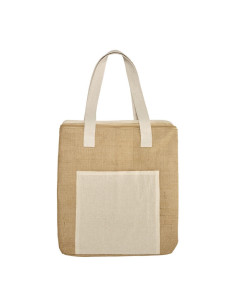 Sac isotherme personnalisé en jute "ONTARIO" | SIP19 2