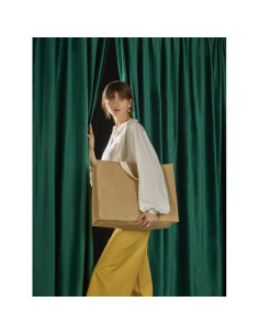 Grand sac shopping personnalisé en jute "PHUKET" | SIP19