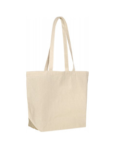 Grand sac shopping personnalisé coton 220g "MADRAS" | SIP19