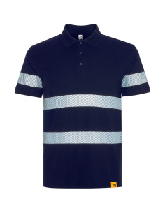 Polo manches courtes personnalisé visibilité améliorée "FORAN" | SIP19