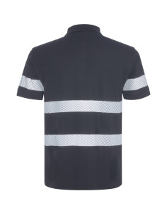 Polo manches courtes personnalisé visibilité améliorée "FORAN" | SIP19