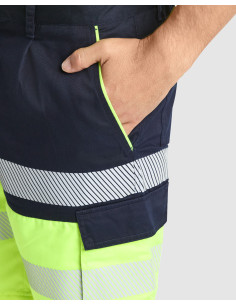 Short de travail personnalisé haute visibilité 210g "LADA" | SIP19