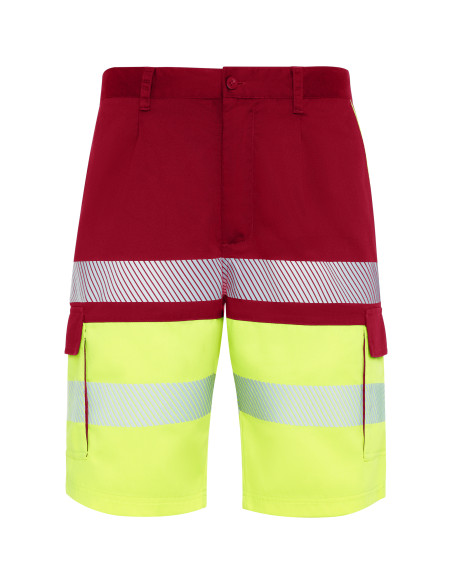 Short de travail personnalisé haute visibilité 210g "LADA" | SIP19