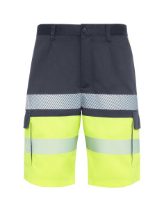 Short de travail personnalisé haute visibilité 210g "LADA" | SIP19