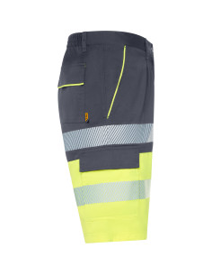 Short de travail personnalisé haute visibilité 210g "LADA" | SIP19