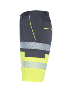 Short de travail personnalisé haute visibilité 210g "LADA" | SIP19
