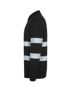 Polo de travail personnalisé visibilité améliorée "FORAN L/S" | SIP19