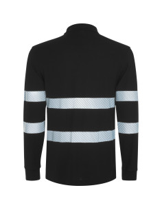 Polo de travail personnalisé visibilité améliorée "FORAN L/S" | SIP19