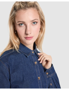 Chemise femme personnalisée coton 210g "LUJAN" | SIP19