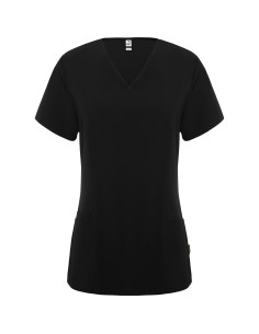 Blouse médicale femme personnalisable manches courtes "FEROX" | SIP19