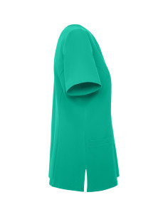 Blouse médicale femme personnalisable manches courtes "FEROX" | SIP19