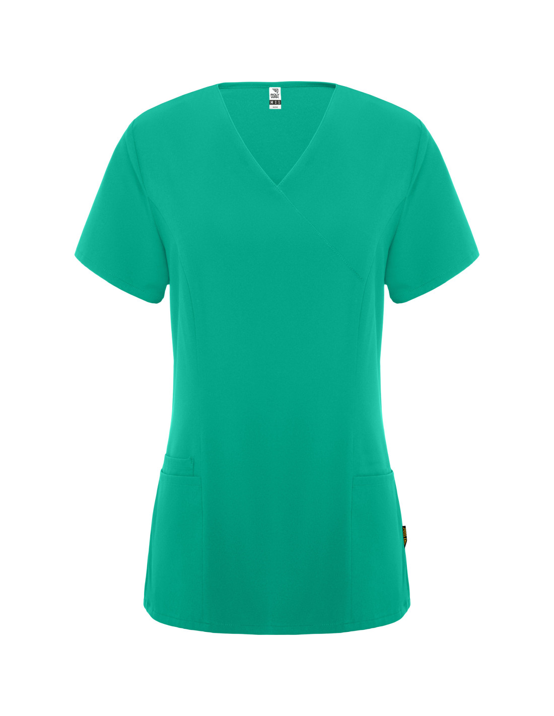 Blouse médicale femme personnalisable manches courtes "FEROX" | SIP19