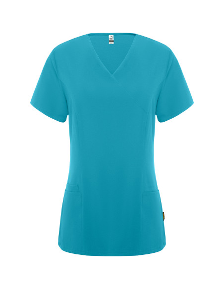 Blouse médicale femme personnalisable manches courtes "FEROX" | SIP19