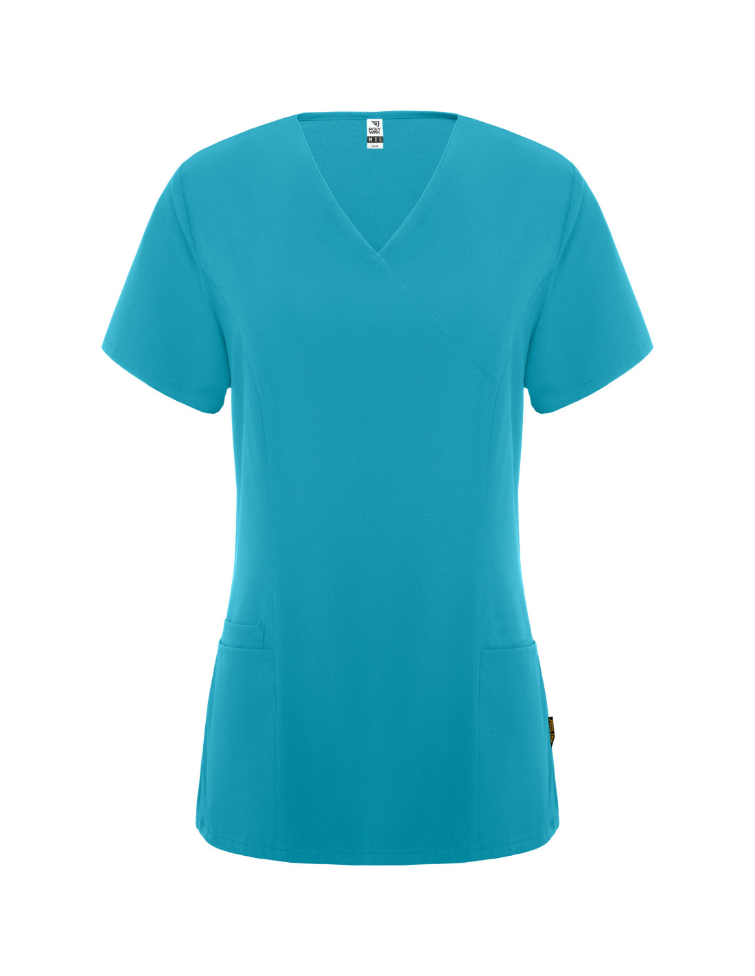 Blouse médicale femme personnalisable manches courtes "FEROX" | SIP19