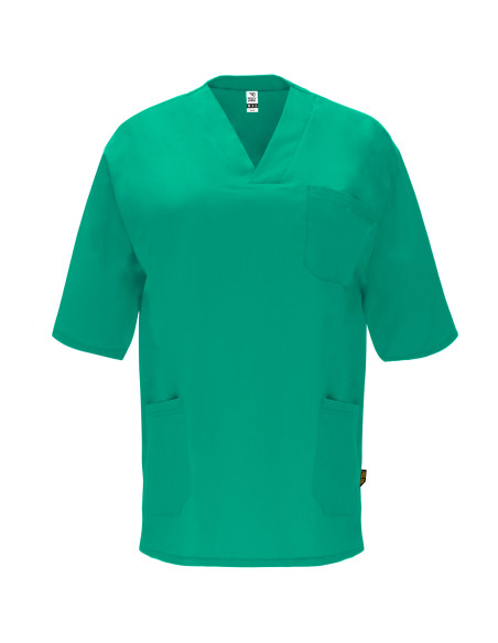 Blouse médicale unisexe personnalisée manches courtes "PANACEA" | SIP19