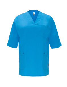 Blouse médicale unisexe personnalisée manches courtes "PANACEA" | SIP19