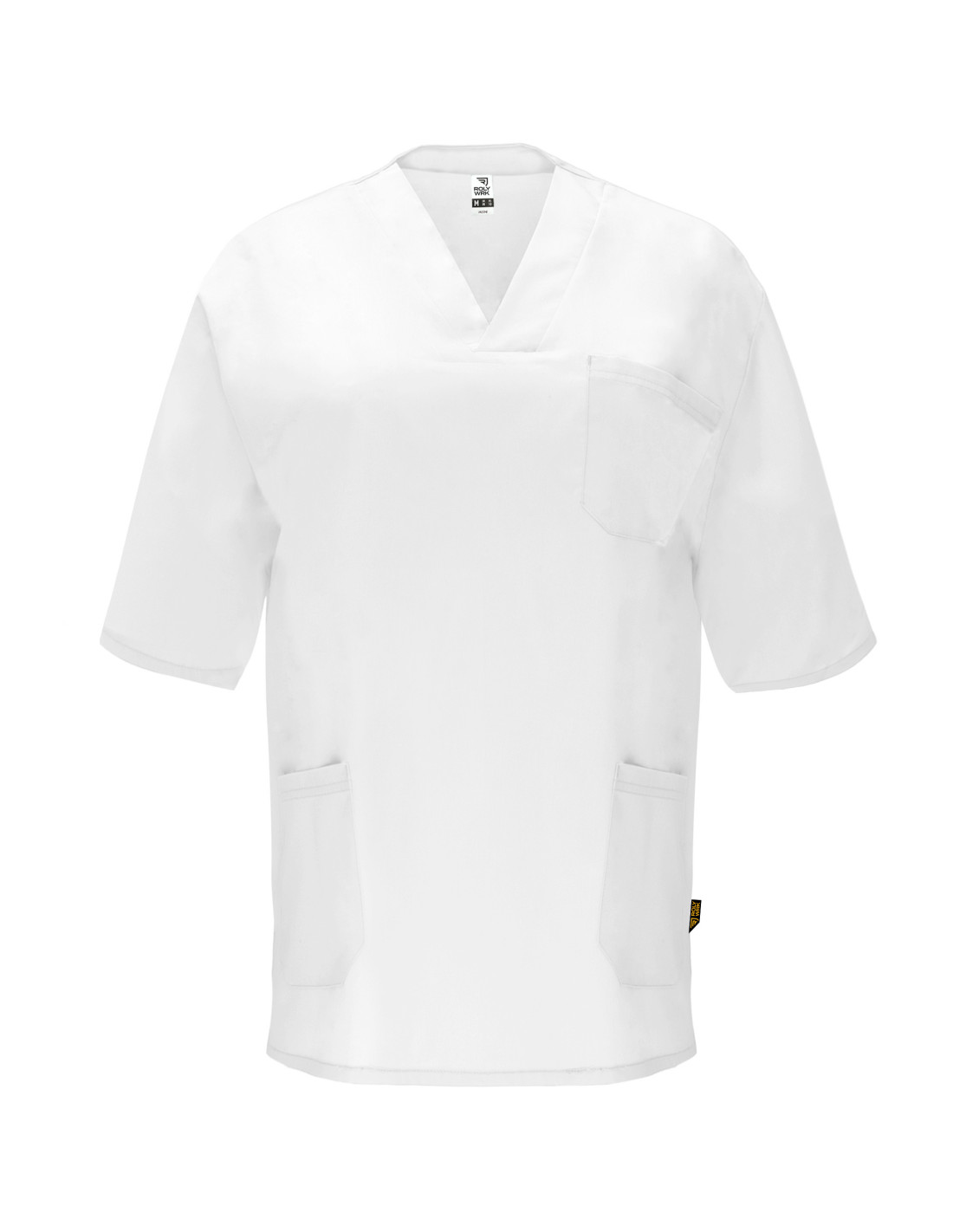 Blouse médicale unisexe personnalisée manches courtes "PANACEA" | SIP19