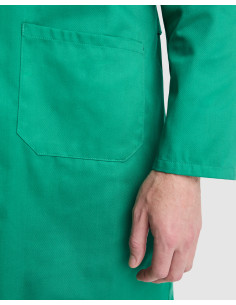 Blouse de laboratoire homme personnalisable 195g "VACCINE" | SIP19