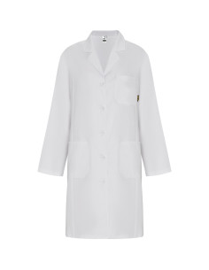 Blouse de laboratoire femme personnalisable 195g "VACCINE" | SIP19