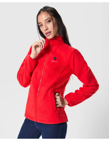 VESTE POLAIRE FEMME PERSONNALISABLE ZIPPÉE 300G "NEW ARTIC"