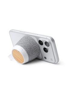 Enceinte bluetooth personnalisée rPET et bambou "MONARK" | SIP19 2