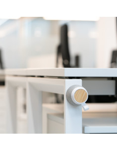 Enceinte bluetooth personnalisée rPET et bambou "MONARK" | SIP19