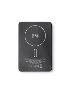 Powerbank magnétique 5 000 mAh en aluminium recyclé "PROMAX" | SIP19 2