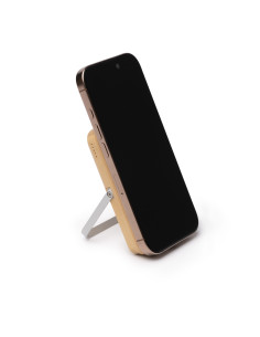 Powerbank personnalisé en bambou et aluminium recyclé 5000 mAh "YOKAS" | SIP19 2