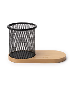Pot à stylo personnalisé avec chargeur induction 15W "COSTELO" | SIP19