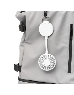 Ventilateur portable personnalisé en ABS recyclé "DENISON" | SIP19